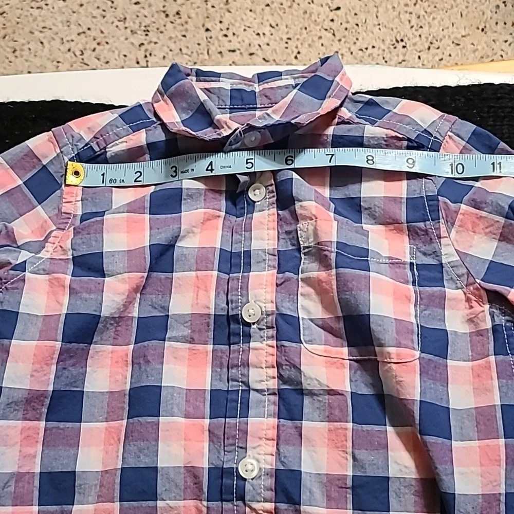 Children's Place boys size 4T Causal Stylish button-down long sleeve shirt EUC